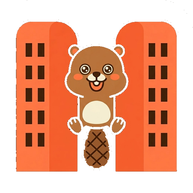 비집고 비지 — 아파트 사이를 비집고